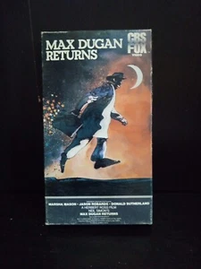 Vintage Max Dugan Returns VHS Donald Sutherland Good Used ~ Shelf143 - Picture 1 of 2