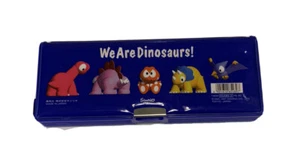 Retro Pen Case Sanrio We Are Dinosaurus dinosaur Pencil case Sharpener New - Picture 1 of 4