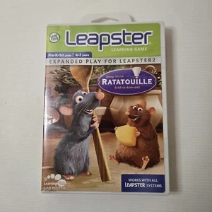Leapster/Leapster 2 Game Ratatouille Disney Pixar Ages 4–7 Cartridge & Manual - Picture 1 of 3