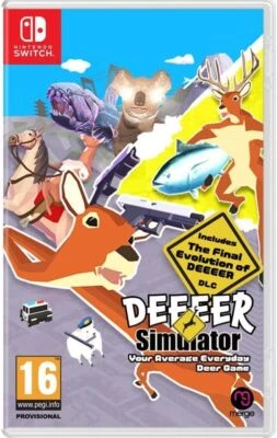SW DEEEER Simulator Your Average Everyday Deer Game Nintendo Switch - Image 1 of 4