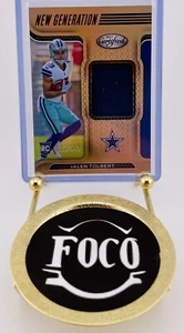 Jalen Tolbert 122/349 New Generation, 2022 Certified Rookie Patch #NGJ-JT (DT) - Picture 1 of 2