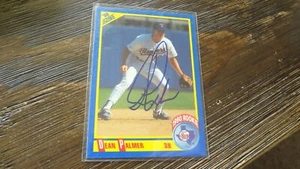 1990 SCORE DEAN PALMER AUTOGRAPHED BASEBALL CARD - Picture 1 of 3