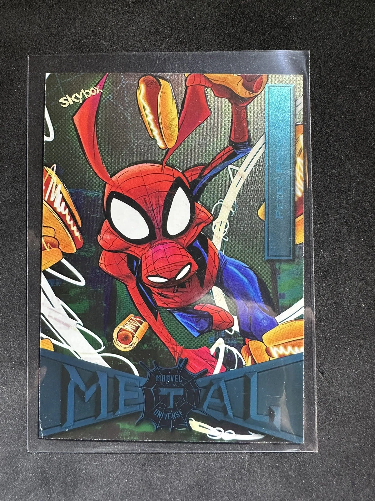 2021 Marvel Metal Spiderman - Turquoise FX Peter Porker 09/50- #65