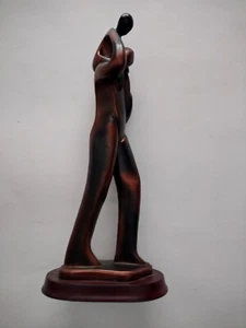 Statue-Father Carrying Child/Bronze Toned 'Herco Gift Professional ' - Picture 1 of 10