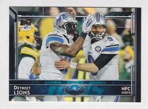 2015 Topps Football Team Set of 14 Detroit Lions Calvin Johnson, Ndamukong Su - Picture 1 of 1