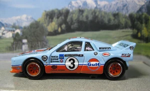¡Coche de rally Lancia 037! Fiat Pininfarina Abarth Gulf Martini 1982 1983 1984 1985 - Imagen 1 de 12