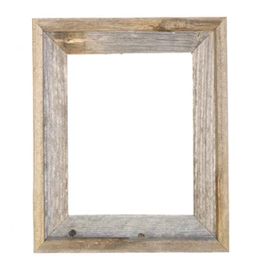 11x14-2" Wide Signature Relaimed Rustic Barn Wood Open Frame (No Glass or Back) - Picture 1 of 3