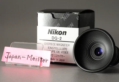 New Nikon DG-2 Eyepiece Magnifier DN for D7500 D5600 D3500 D850 D780 D750 D500 - Image 1 of 4