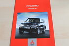 137535) Mitsubishi Pajero - Edition 20 - Prospekt 08/2003