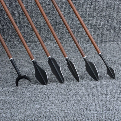 Traditional Broadhead Arrowhead Screw Tip Point Bow Arrow Archery Shooting Hunt - Image 1 of 4