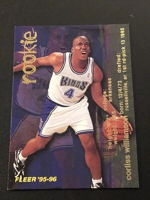 1995-96 Fleer Corliss Williamson #318 Rookie RC - Image 1 of 2