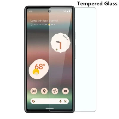Anti-Shatter Tempered Glass Shield For Google Pixel 8 Pro 4a 6a 7a 5a 3A XL 7 6 - Image 1 of 4