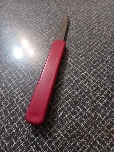 Vintage Sealtest Advertising Sliding Pocket Knife Slide Open Plastic Handle - Picture 1 of 11