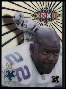 Emmitt Smith #4 1998 Collector's Edge Super Bowl Foil Back Dallas Cowboys - Bild 1 von 2