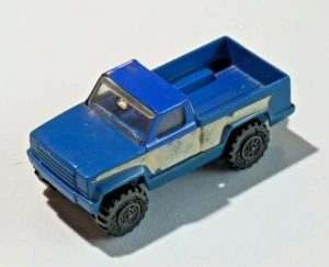Vintage Tonka Blue Plastic & Metal Pickup Truck 1978 3246 3 3/4" Long 8802 - Picture 1 of 11