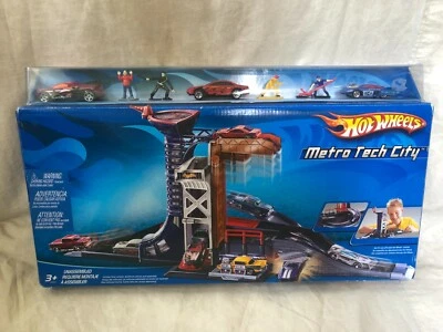 2006 Mattel Hot Wheels Metro Tech City Playset Brand New Sealed - Image 1 of 4