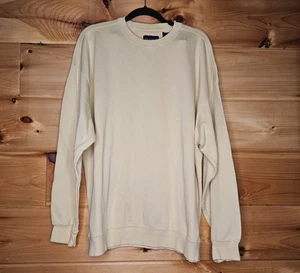 GANT Yellow Cotton Crew Neck Sweater Pullover Size X Large - Picture 1 of 12