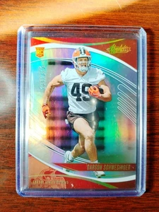 Carson Schwesinger 2025 Absolute Spectrum Parallel /375 RC Rookie Card Browns - Bild 1 von 2