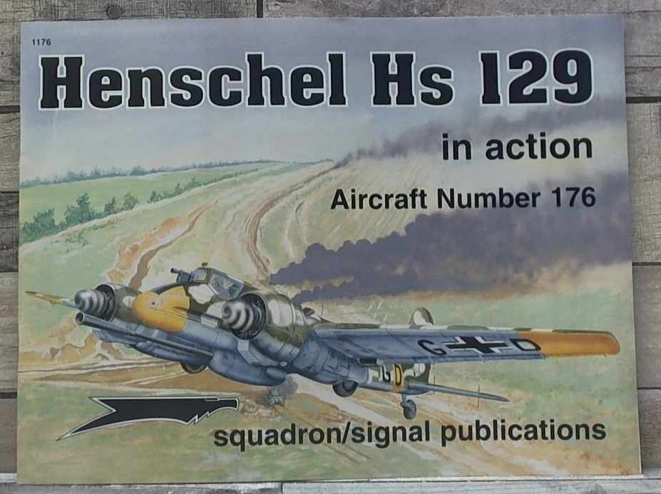 Henschel HS 129 in action - Aircraft No. 176  by Denes Bernad Squadron/Signal Pu - Image 1 of 1