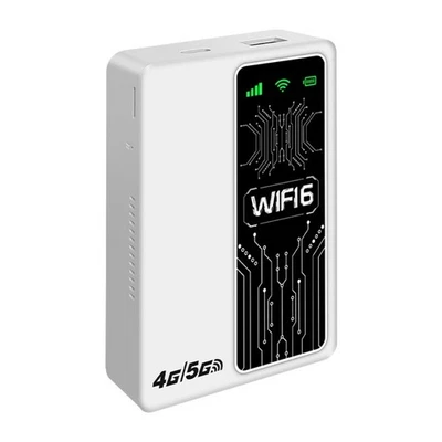 4G 5G LTE WiFi Router Portable Hotspot 300Mbps Fast Connection for Outdoor Use - Image 1 of 4