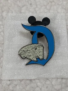 Disneyland 70 Aniversario Llave Interactiva Misterio D Pin Halcón Milenario NUEVO ☼ - Imagen 1 de 4