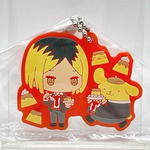 ¡¡Haikyu!! Llavero de goma Sanrio Collaboration Pompompurin Gotsume anime Japón - Imagen 1 de 9