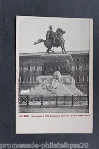 Alte AK - MAILAND (MAILAND) Monemento a Vitt. Emanuel II - Bild 1 von 1