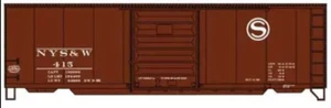 Accurail ~ HO Scale ~ New York, Susquehanna & Western ~ 40' Boxcar ~ #415 ~ 3461 - Picture 1 of 1
