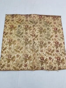 Vintage Französische Gewebte Flora Platte 130x126cms - Bild 1 von 12