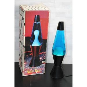 Lava Lite Lava Lamp - Blue - In Original Box - Picture 1 of 9