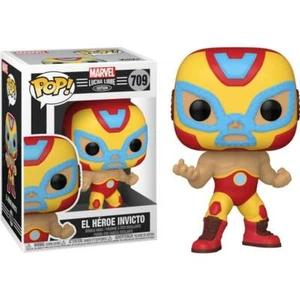 Funko Pop! Marvel Lucha Libre Edition El Heroe Invicto Iron Man 709 brandneu in Verpackung! Wow! - Bild 1 von 3
