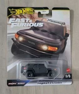 Toyota FJ Cruiser Hot Wheels Fast & Furious Premium * Black * NIP 1:64 Scale - Picture 1 of 1