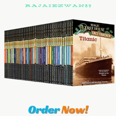 Magic Tree House Encyclopediamagic tree house fact tracker 40books English Ver Foto 1 de 4
