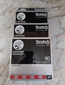 Scotch Magnetband 212 Tonband 90 min rauscharm/dynarange! 4 neue versiegelte - Bild 1 von 7