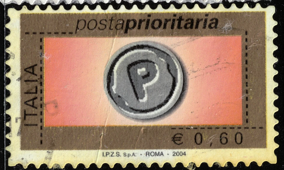 Italy - 2004 - 0,60€ - Priority Mail - #18088 - Image 1 of 1