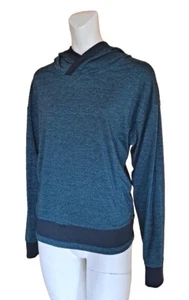 Mondetta Pullover Sweatshirt Kapuze Oberteil sportlich Laufen Damen Gr. M türkis EG - Bild 1 von 7