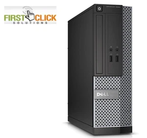 FCS FAST DELL CORE i3 PC COMPUTER DESKTOP TOWER WINDOWS 11 WI-FI 8GB RAM 500GB - Picture 1 of 5