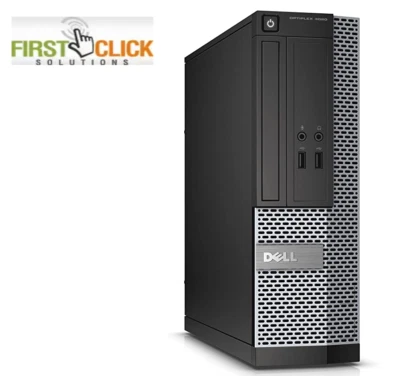FAST DELL CORE i3 PC COMPUTER DESKTOP TOWER WINDOWS 11 WI-FI 8GB RAM 500GB - Image 1 of 4
