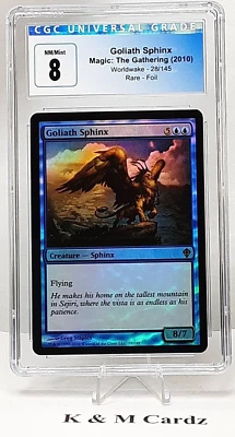 MTG - Worldwake - Goliath Sphinx - Foil - Graded - CGC 8.0 - Image 1 of 4
