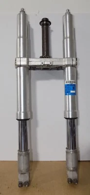 Garfos dianteiros ajustáveis Showa suspensão amortecedores triplos inferiores Ducati ST2 Monster - Imagem 1 de 4