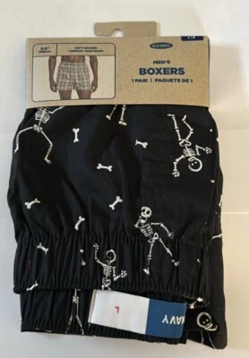 Skeleton Boxers Mens Large Old Navy - Image 1 of 2