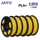 Jayo 5.5Kg/11Kg Pla+ 3D Printer Filament Pla Plus 1.75Mm 1.1Kg/Set With Spool