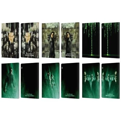 THE MATRIX REVOLUTIONS KEY ART LEATHER BOOK WALLET CASE FOR HUAWEI XIAOMI TABLET - Image 1 of 4