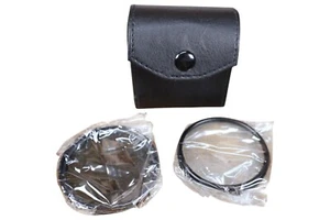 Nikon 58mm Zykkor UV & CPL Lens Filters, Leather Snap Case Bundle - Picture 1 of 9