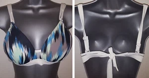 SWIMWEAR BRA,UK8,CAPRICE,ADJUSTABLE STRAPS,KNOT PADDED(USED) - Picture 1 of 1