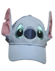 Disney Parks Size Adult Lilo & Stitch Blue Adjustable Cap Hat BRAND NEW - Picture 1 of 14