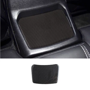 Fit for Chevrolet Camaro 2016-2019 Carbon Fiber Rear Storage Box Cover Trim - Picture 1 of 6