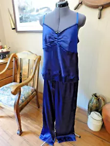 PRETTY WARNER'S SLEEPWEAR PAJAMAS SWEETHEART TOP LONG PANTS S XL - Picture 1 of 4