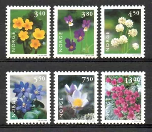 Norway - Flowers - 1998 Full Set - VF MNH ** !!!!! (A6060) - Picture 1 of 1