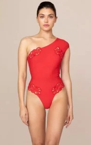 NWT Agent Provocateur Cilla Red Swimsuit Ibiza Size AP 2 US 4 Small - Picture 1 of 15